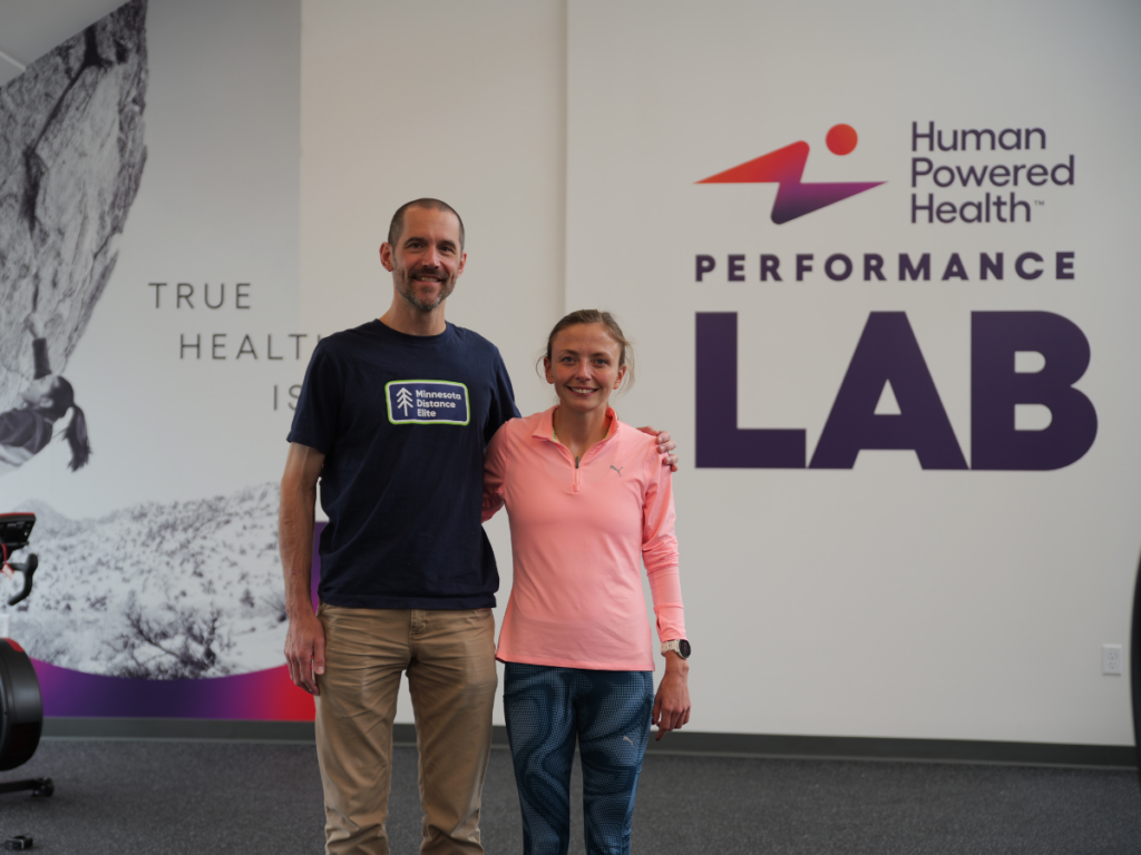 Olympian Dakotah Lindwurm and Coach Chris Lundstrom