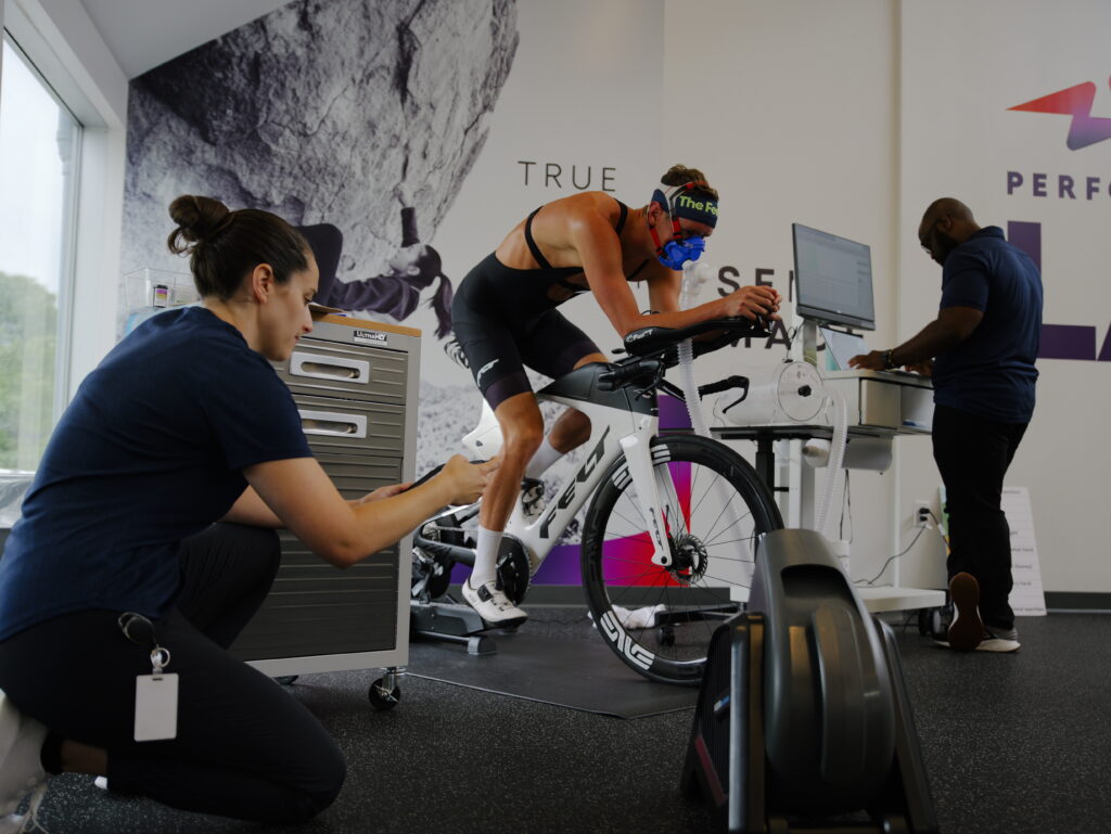 Professional Triathlete Marc Dubrick at Human Powered Health Wellesley